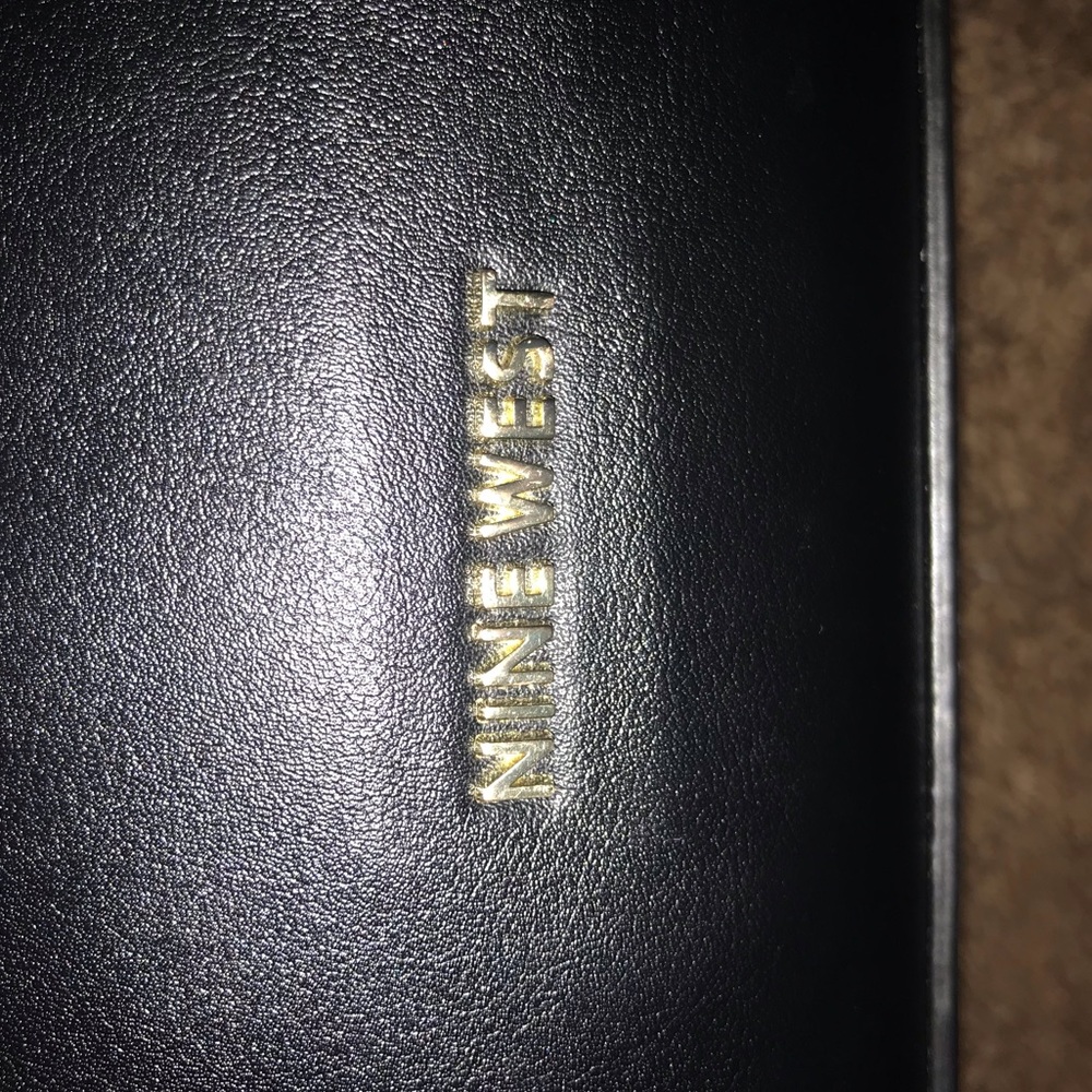 Brand new nine west black leather purse